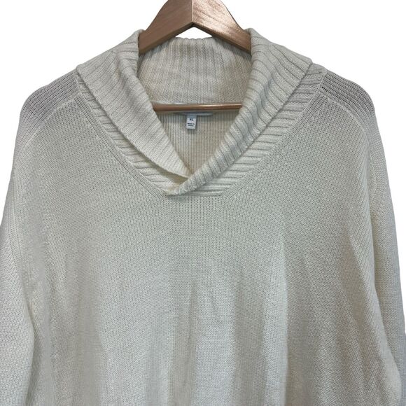 Peter Millar Savona Waffle Popover Shawl Collar Sweater Men’s Size XL - Picture 6 of 12